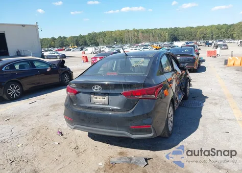 2018 Hyundai Accent Se z USA, uszkodzony, nr VIN 3KPC24A3XJE014892